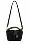 Women's Archi Suede Clutch Bag Black - 5