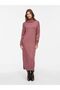 Maxikleid Rollkragen