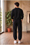 Mnk Sport Black Men's Slimfit Sweatpants with Elastic Waist - 4