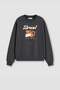Women's Premium Fabric 3 Thread Raised Printed Sweatshirt - 2