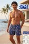 Jack&Jones Fiji Aop Men's Navy Blue Swimsuit Shorts & Swimwear