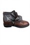 Men's Brown Genuine Leather Boots with Fur Inside, Zippered, Laced, Daily Classic Boots 630 - 6