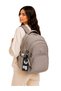 School Bag Waterproof Fabric Unixes School Backpack 2100 Mink