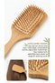 Natural Wooden Comb Bamboo Tip Brush Wooden Hair Brush Wooden Comb - 2