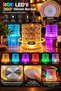 360 °   Rotating Lighted Whiskey Glass – 3 Modes, 5 Color Led Lighting, with Ball Bearing, Boxed - 3