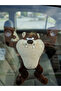 Tasmanian Devil Suction Cup Car Windshield Plush Ornament – 30 cm Soft Car Interior Accessory & Gift