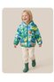 Children's Floral Patterned Puffer Jacket - 5