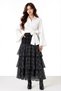 Tie-Up Shirt Trendy Buttoned Shirt - 5