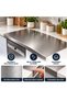 Stainless Steel 40X30 cm Single Side Twisted Cutting-Chopping Board for Kitchen Counter - 6
