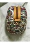 Authentic Mosaic Pattern Round Women's Shoulder Bag - 7
