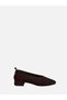 Luka High-Heeled Shoes Genuine Leather Brown Suede