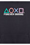 Playstation Printed Sweatshirt Charcoal Anthracite - 5