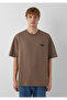 Jeans Brown T-Shirt Oversize / Wide Cut 0613676-70389 - 4