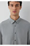 Tencel ™ ) Lyocell Gray Shirt Regular Fit / Normal Cut 0212068-70098 - 6