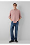 Linen (Tencel) ™ ) Lyocell Blended Pink Shirt Regular Fit / Normal Cut 0211482-70948 - 2