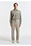 Linen (Tencel) ™ ) Lyocell Blended Beige Jogger Pants 0010628-70146 - 4