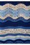 Navy Blue Jacquard Sweater Regular Fit / Normal Cut 1710974-91041 - 8