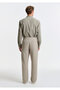 Linen (Tencel) ™ ) Lyocell Blended Beige Jogger Pants 0010628-70146 - 6