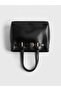 Women's Orchid Model Belt Detailed Adjustable Strap Hand and Shoulder Bag - 2