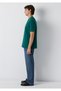 Jeans Printed Green T-Shirt Loose Fit / Relaxed Fit 0613551-90781 - 4