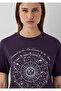 Astrology Printed Purple T-Shirt Regular Fit / Normal Cut 1614167-70688 - 6