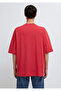 Heart Breaker Printed Red T-Shirt Oversize / Wide Cut 0613647-70428 - 5