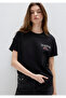 Istanbul Printed Black T-Shirt Loose Fit / Comfortable Cut 1612843-900 - 3