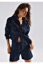 Garlia Edition Linen Blend Rinse Shirt Crop / Short Cut 1210924-A4226 - 2