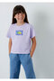 Grape Printed Purple T-Shirt Loose Fit / Comfortable Fit 7610433-70523 - 2