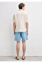 Short Sleeve Beige Polo Collar Shirt Regular Fit / Normal Cut 0212143-70055 - 4