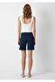 Eliana Gold Premium Ink Jean Shorts 1411221-A3915 - 5