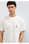 Istanbul Printed Ecru T-Shirt Loose Fit / Comfortable Cut 0613595-70057 - 2