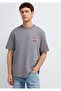 Jeans Printed Gray T-Shirt Loose Fit / Relaxed Fit 0613599-85550