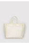 Nazar Boncuğu Detailed Ecru Shoulder Bag 1914034-70048 - 4