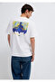 Batman Printed White T-Shirt Loose Fit / Comfortable Fit 0613204-620