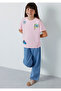 Lilo and Stitch Printed Pink T-Shirt Loose Fit / Relaxed Comfortable Cut 7610448-90773 - 2