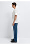 Jeans Printed Ecru T-Shirt Loose Fit / Relaxed Comfortable Cut 0613597-70057 - 4
