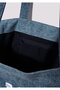 M Logo Embroidered Denim Shoulder Bag 1913790-22189 - 7