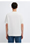 Jeans Printed Ecru T-Shirt Loose Fit / Relaxed Comfortable Cut 0613597-70057 - 5