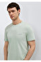 Logo Printed Green Interlock T-Shirt Slim Fit / Narrow Cut 0610360-71464