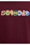 Sunmade Printed Claret Red T-Shirt Oversize / Wide Cut 0613620-70426 - 8