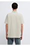Pro Beige Polo T-Shirt Loose Fit / Comfortable Fit 0613433-70144 - 5
