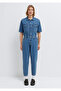 Doria Iconic Shaded Indigo Blue Jean Jumpsuit 101265-A1577 - 4