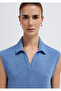 Textured Polo T-Shirt Semi Slim Fit 1613952-70853 - 6