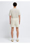 Beige Basic Shorts 0410339-70140 - 5