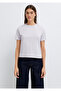 Lila Basic T-Shirt Semi Slim Fit 1613895-70521 - 4