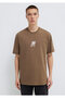 Pro Brown T-Shirt Loose Fit / Relaxed Comfortable Cut 0613440-70378 - 4