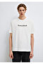 Istanbul Printed Ecru T-Shirt Loose Fit / Comfortable Cut 0613664-70057 - 4