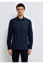Navy Blue Shirt Slim Fit / Slim Fit 0211670-80872 - 4