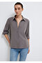 Gray (Tencel) ™ ) Liyosel Blended Shirt Regular Fit / Normal Cut 1211374-90721